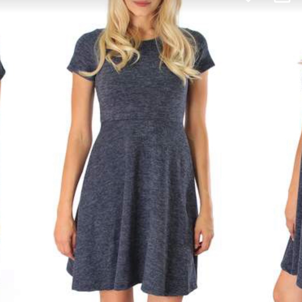 Sociology Space-Dye Flippy Dress Sz XL NEW